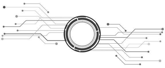 Vector global communication technology background with communication technology concept design.