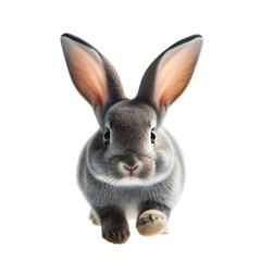 rabbit isolated on white