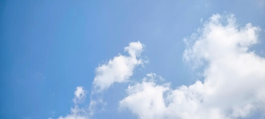 Blue sky and clouds for background