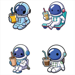 Obraz premium Astronaut Vector