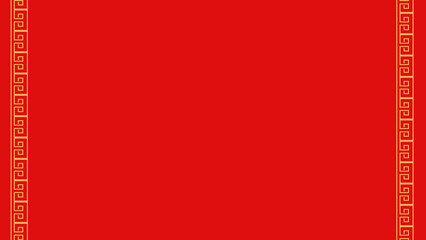 A Radiant Display of Lunar New Year Elegance The Exquisite Red and Gold Background Representing the Joyful Spirit of Tiongkok Celebrations