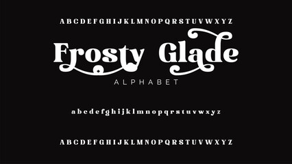 Elegant alphabet letters logo font and number. Luxury Classic Modern Serif Lettering Minimal Fashion. Typography decoration fonts for branding, wedding, logos. vector illustration