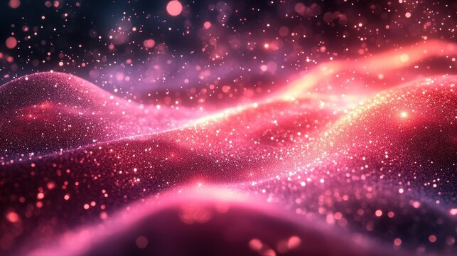 abstract 3d rendering of flying particles modern cgi background animation motion design alpha matt