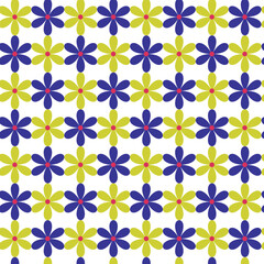 Seamless floral flower pattern design 