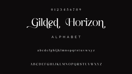 Modern Bold Font. Sans Serif Font. Regular Uppercase Lowercase Typography urban style alphabet fonts for fashion, sport, technology, digital, movie, logo design, vector illustration
