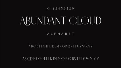 Modern Bold Font. Sans Serif Font. Regular Uppercase Lowercase Typography urban style alphabet fonts for fashion, sport, technology, digital, movie, logo design, vector illustration