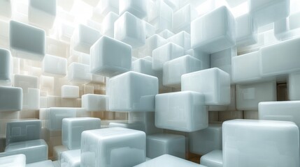 abstract background abstract illustration of 3d cub