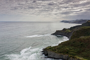 Côte Atlantique Espagnole sur Deva.