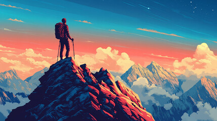 Fototapeta premium Heart of Adventure