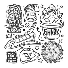 A Random Assortment of Cool Doodle Illustrations