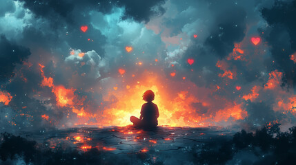 Obraz premium Depression