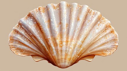 beautiful conch shell clipart isolated on a white background conch shell