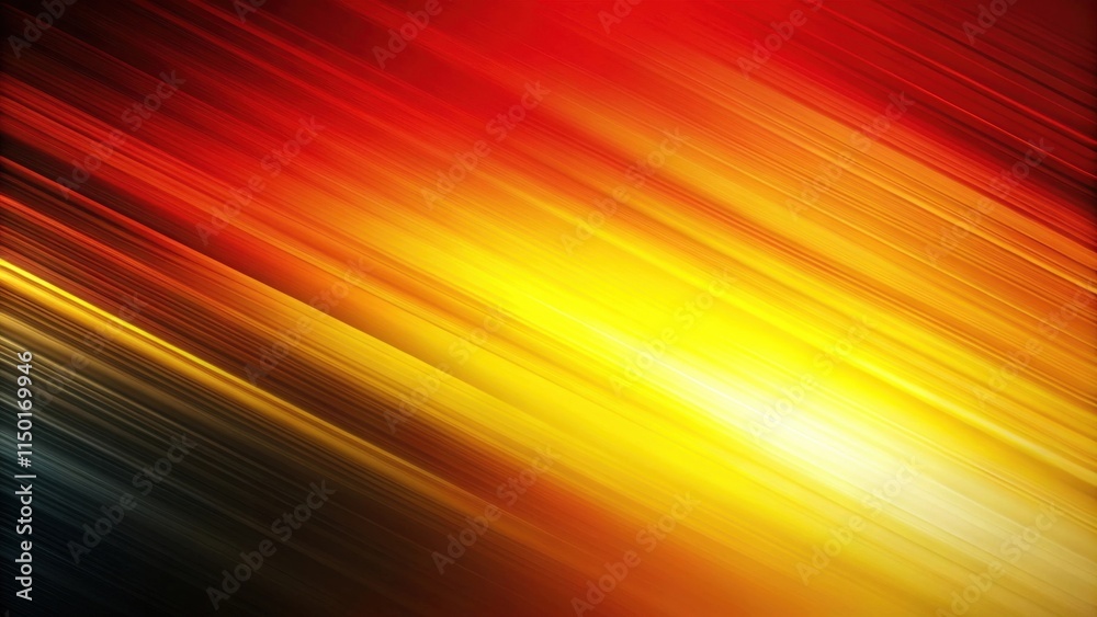 Leinwandbilder abstract diagonal lines of warm hues dynamic gradient background