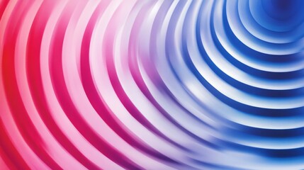 Naklejka premium Abstract Colorful Circular Pattern - Vibrant concentric circles, color gradient, dynamic flow, smooth curves, abstract design.