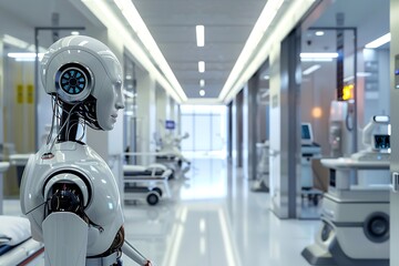 a futuristic healthcare system