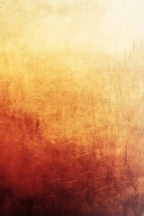 Obraz premium A warm gradient background moving from soft yellow to burnt orange with a light grainy texture 