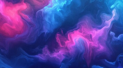 Abstract neon liquid wavy background. Liquid art, marbling texture