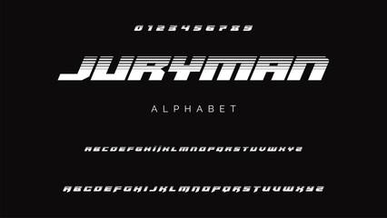 Minimal modern alphabet fonts. Typography minimalist urban digital fashion future creative logo font.