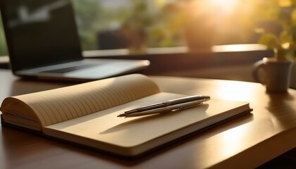 Focused Notebook Background