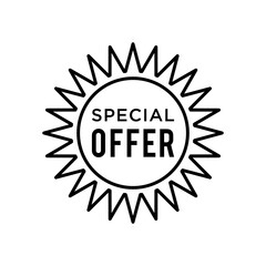 Special Offer icon symbol design illustration.