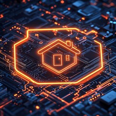 Revolutionizing home automation smart technology integration digital landscape conceptual overview futuristic perspective