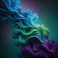 Fototapeta premium colorful abstract art background creativity drawing art
