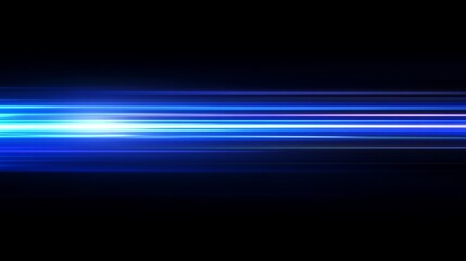 Colorful Blue Light Streaks Create a Dynamic and Modern Background Suitable for Various Creative Projects and Digital Media Applications