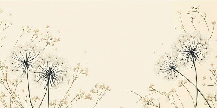 Elegant dandelionthemed sympathy card for funeral support and comfort. Concept Sympathy Card Design, Elegant Dandelion Illustration, Funeral Support, Comforting Message