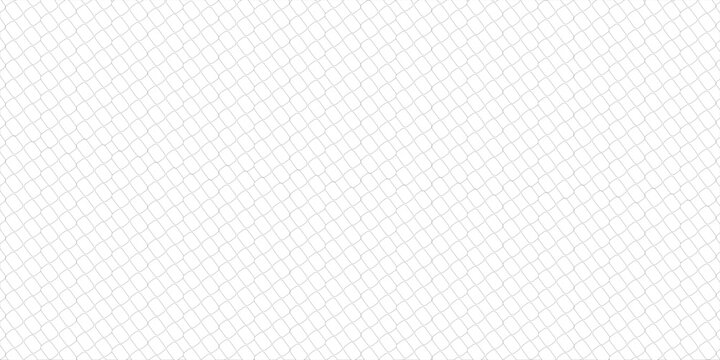 Net texture pattern on white background. Net texture pattern for backdrop and wallpaper. Realistic net pattern with black squares. Geometric background, vector illustration