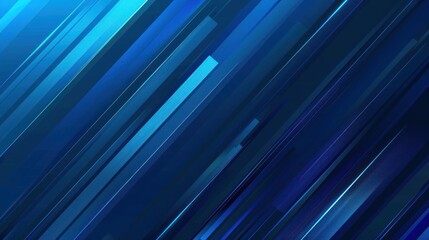 Fototapeta premium Abstract Blue Stripes Background
