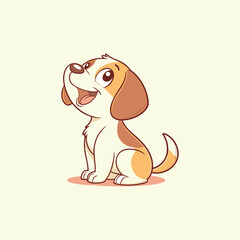 A dog vector is a digital, scalable illustration of a dog, created using clean lines and shapes, often for use in logos or designs.