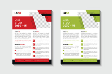 Corporate Business Case Study Flyer Design 
