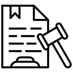 Legal Document Icon