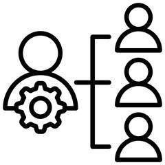 Organization Structure Icon