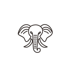elephant head icon