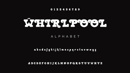 Vintage Victorian typeface decorative Font