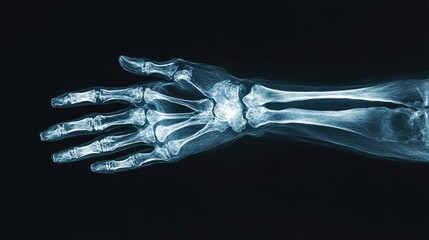 x ray of human hand