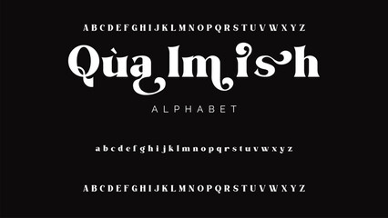 Vintage Victorian typeface decorative Font