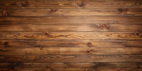Naklejka premium Rich Brown Wooden Planks Background Texture for Design Projects