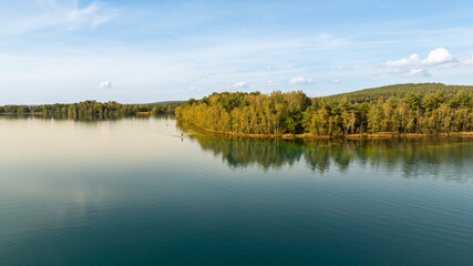 lake in autumn