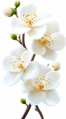 Obraz premium White Blossom Illustration