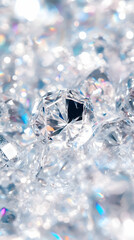 Brilliant Crystal Abstract Background