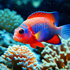 fish in aquarium
