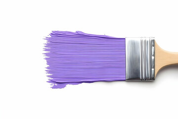 Purple Paint Brush Stroke Illustration