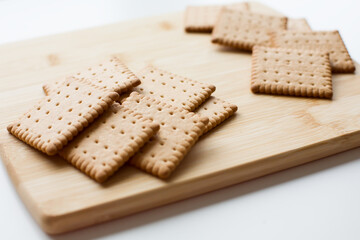 Rustic Crackers with Wooden Kitchen Decor