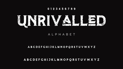 Luxury wedding alphabet logo font with tails. Typography elegant classic serif fonts and number decorative vintage retro logos branding. vector illustration