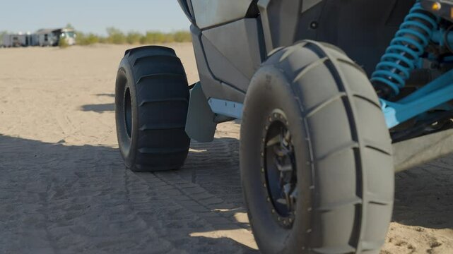 Sand Tire Paddles for an offroad UTV