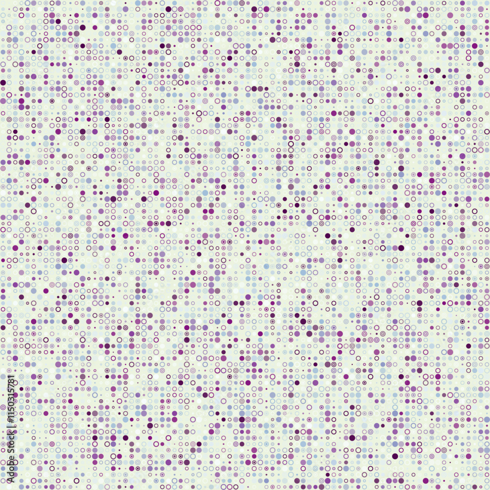 Poster seamless geometric pattern. various style circles in multiple colors. neutral tones with a touch of 