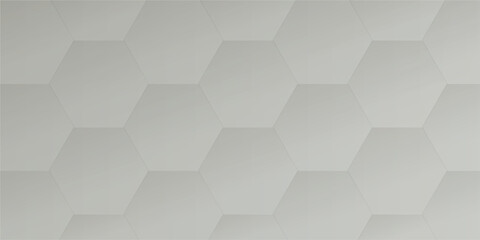 Hexagonal Depth Illusion on Light Background  hexagonal tiles with light flare reflections Hexagonal Depth Illusion