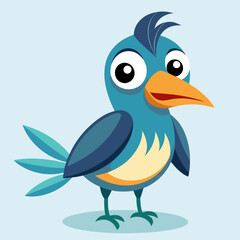 illustration of a cartoon bird